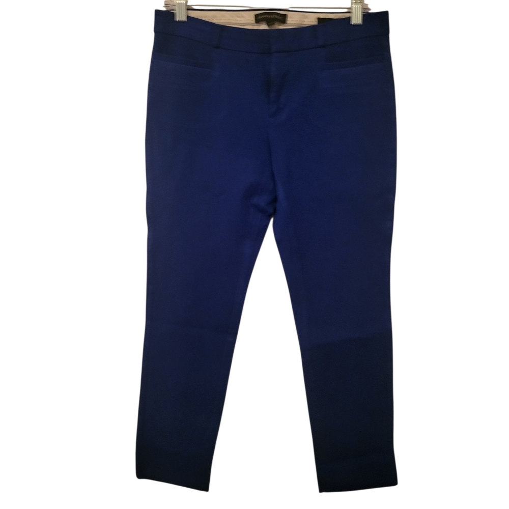 Banana Republic Sloan Fit Cropped Pants Purple sz 6